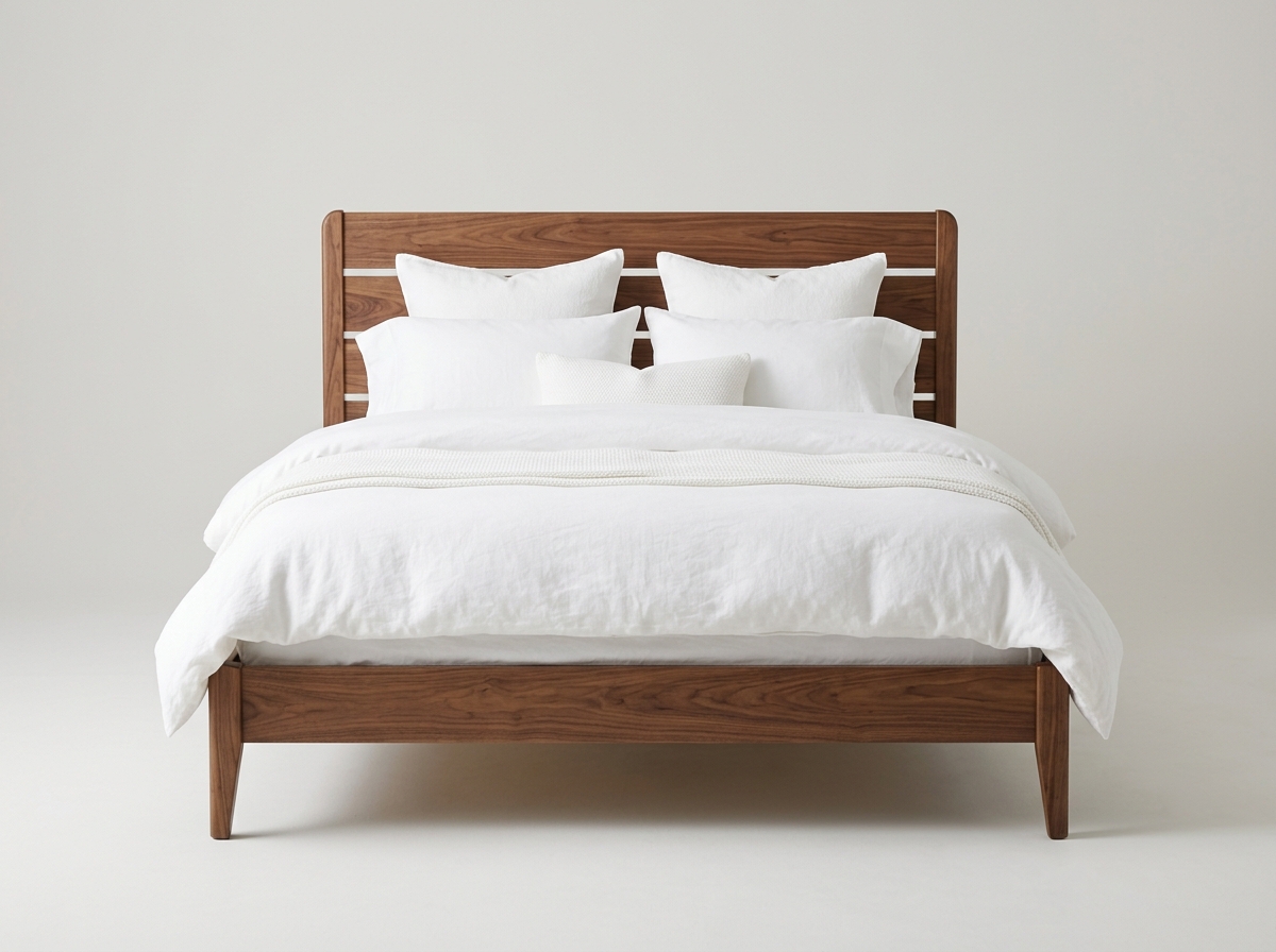 Cama Queen Size de Madera